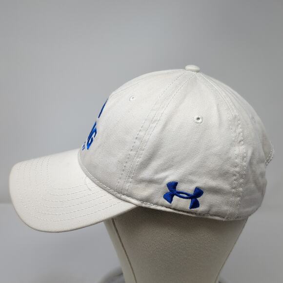 IMG Academy Slideback Hat White One Size Embroidered Under Armour - Picture 3 of 9